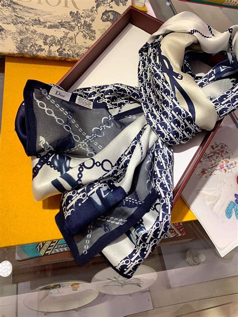 dior inspired scarf